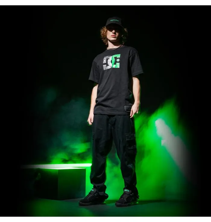 Men DC Shoes TShirts Star Wars DC Luke TShirt Black