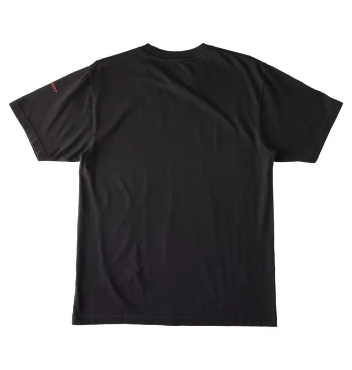 Men DC Shoes TShirts Star Wars DC Mando And The Child TShirt Black Pigment Dye