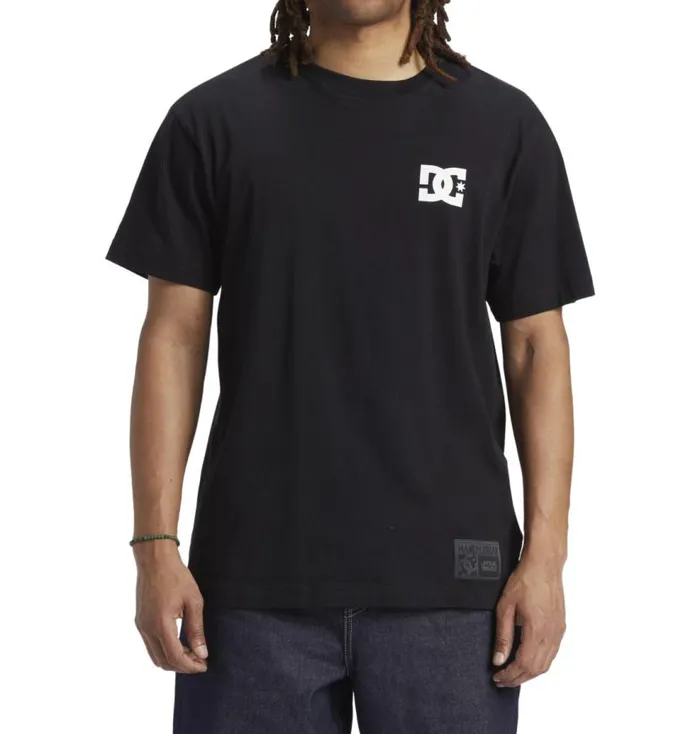 Men DC Shoes TShirts Star Wars DC Mando Glamour Shot TShirt Black