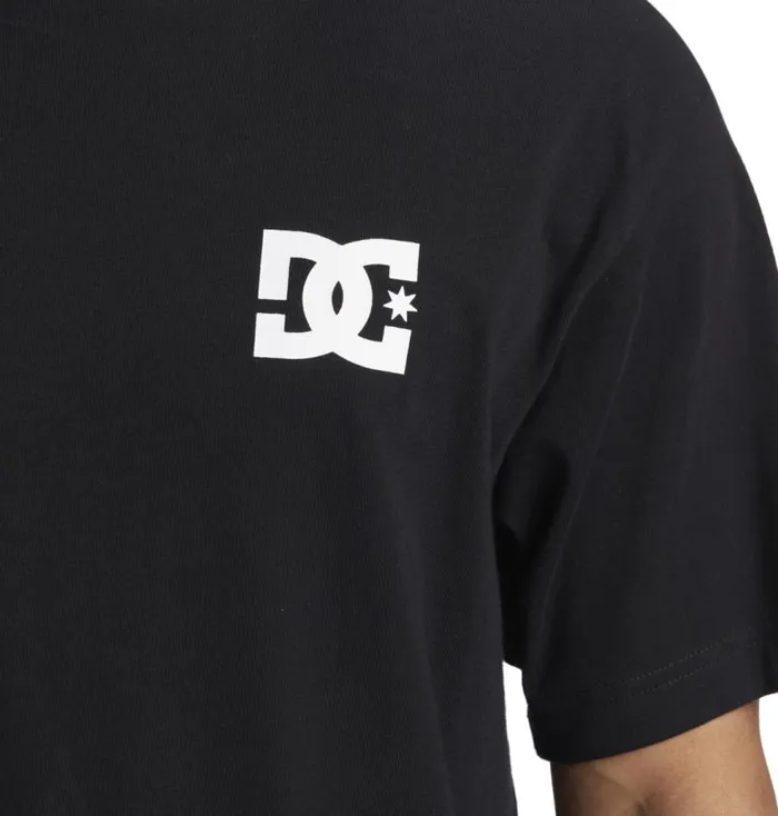 Men DC Shoes TShirts Star Wars DC Mando Glamour Shot TShirt Black
