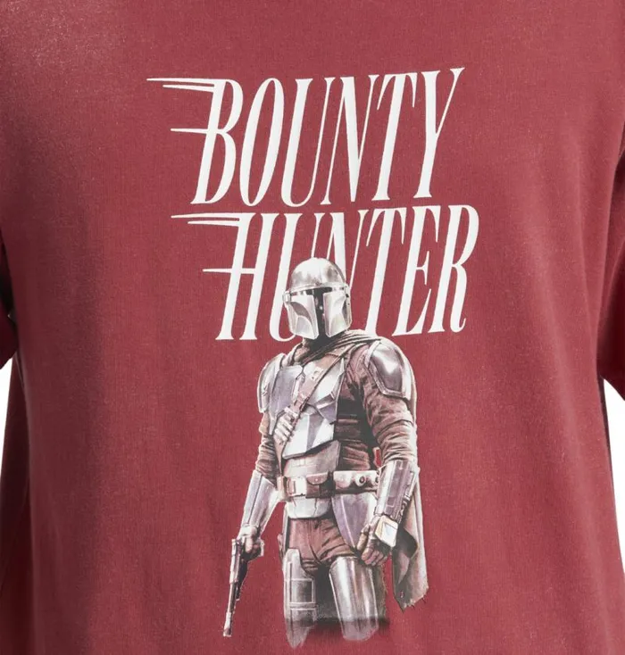 Men DC Shoes TShirts Star Wars DC Mando Passport TShirt Syrah Pigment Dye