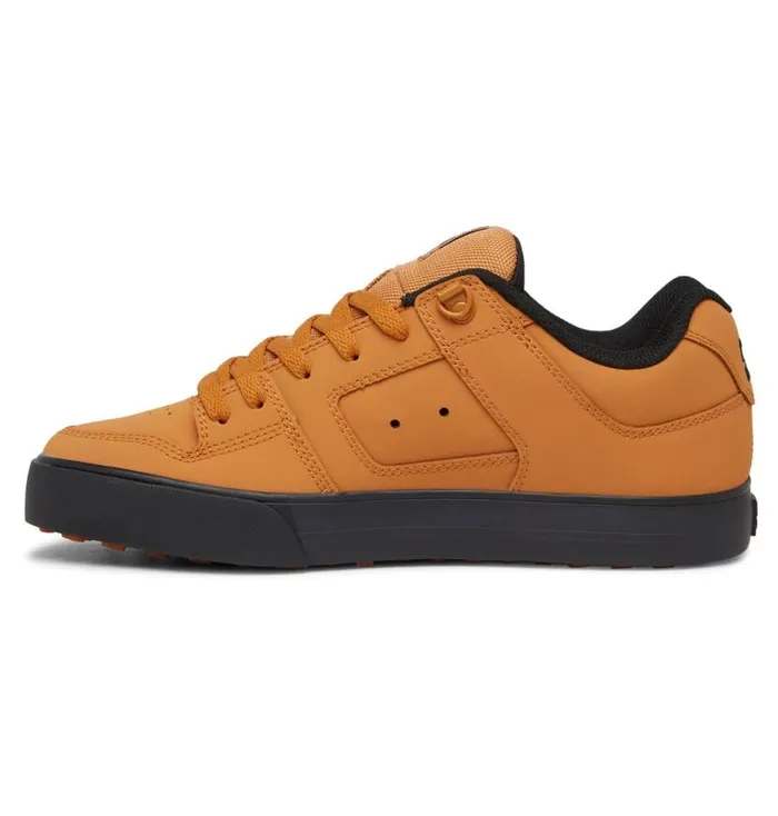 Men DC Shoes Winter Boots Pure Winterized Skate Shoes Wheat