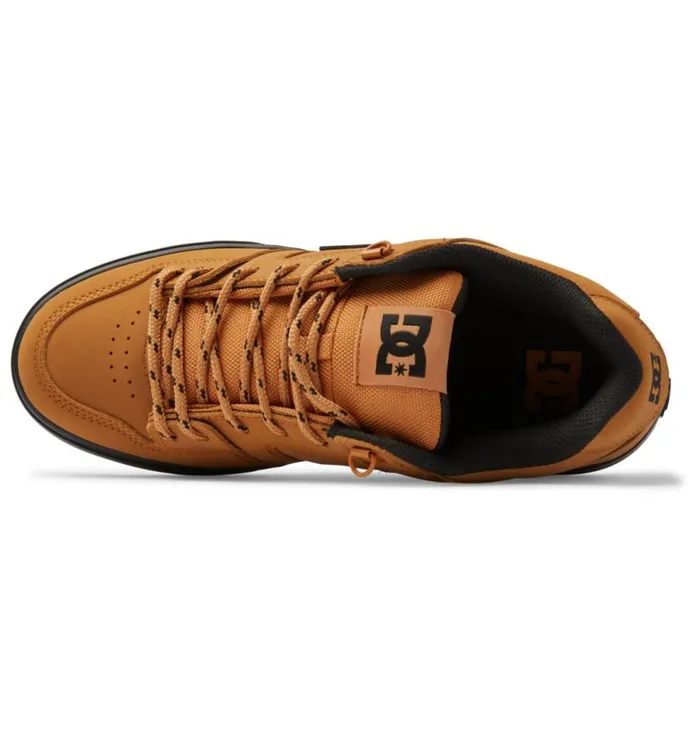 Men DC Shoes Winter Boots Pure Winterized Skate Shoes Wheat
