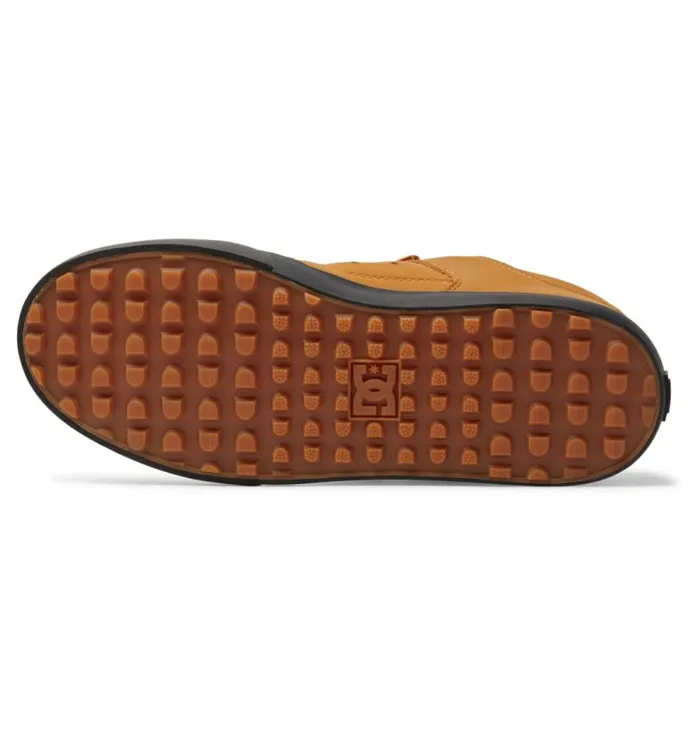 Men DC Shoes Winter Boots Pure Winterized Skate Shoes Wheat