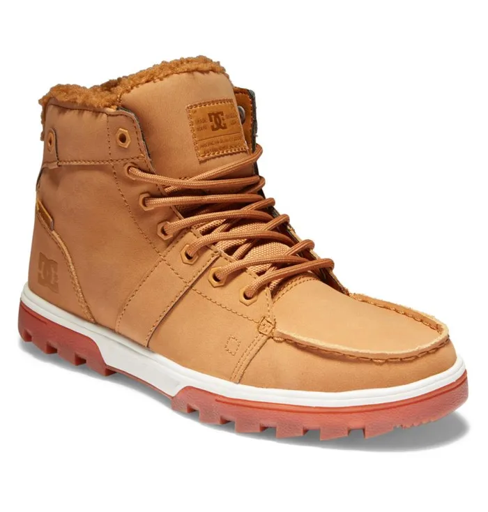 Men DC Shoes Winter Boots Woodland Boots Winter Boots Wheatdk Chocolate