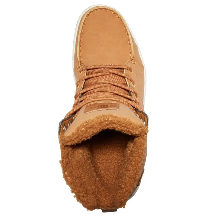 Men DC Shoes Winter Boots Woodland Boots Winter Boots Wheatdk Chocolate