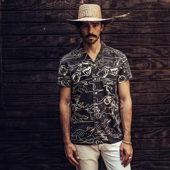 Men Dean Lemonde Shirt 8211 Black Deus Ex Machina Shirts Men Dean Lemonde Shirt 8211 Black Deus Ex Machina Shirts
