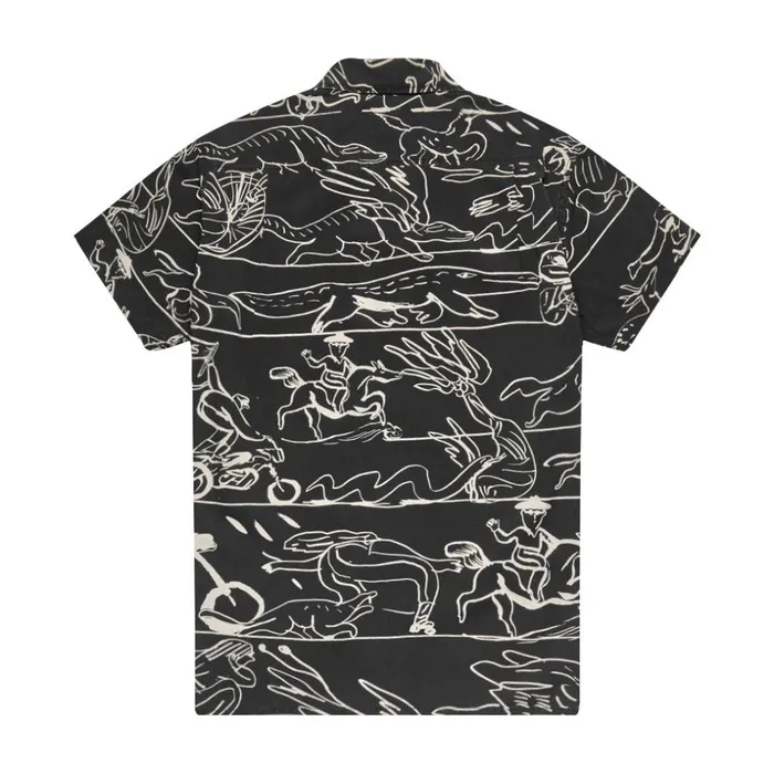 Men Dean Lemonde Shirt 8211 Black Deus Ex Machina Shirts Men Dean Lemonde Shirt 8211 Black Deus Ex Machina Shirts