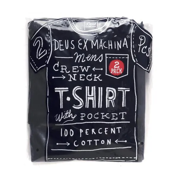 Men Deus 2 Pack Tees 8211 Black Deus Ex Machina Tees Men Deus 2 Pack Tees 8211 Black Deus Ex Machina Tees