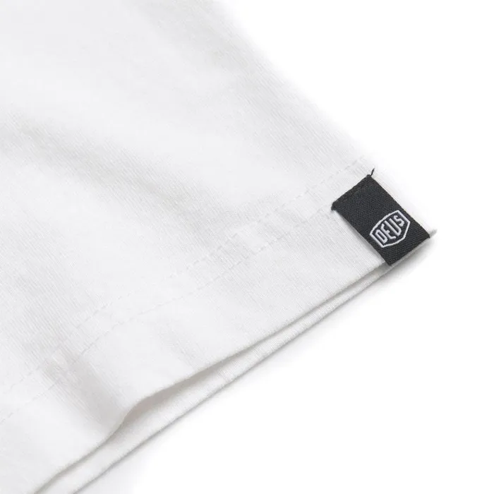 Men Deus Logo Tee 8211 White Deus Ex Machina Tees Men Deus Logo Tee 8211 White Deus Ex Machina Tees