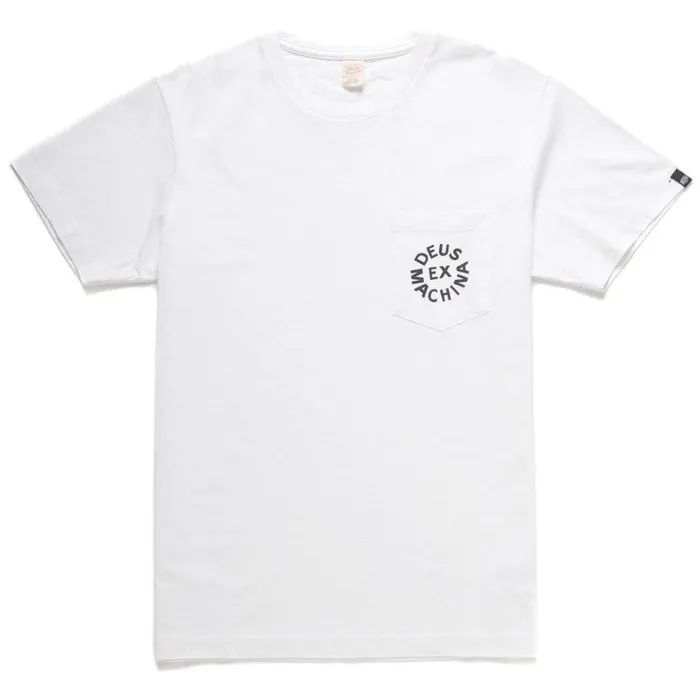 Men Deus Logo Tee 8211 White Deus Ex Machina Tees Men Deus Logo Tee 8211 White Deus Ex Machina Tees