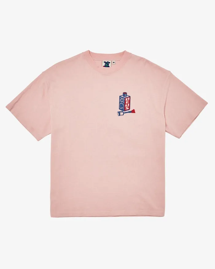 Men Divine Hammer Tee 8211 Zephyr Pink Deus Ex Machina Tees Men Divine Hammer Tee 8211 Zephyr Pink Deus Ex Machina Tees
