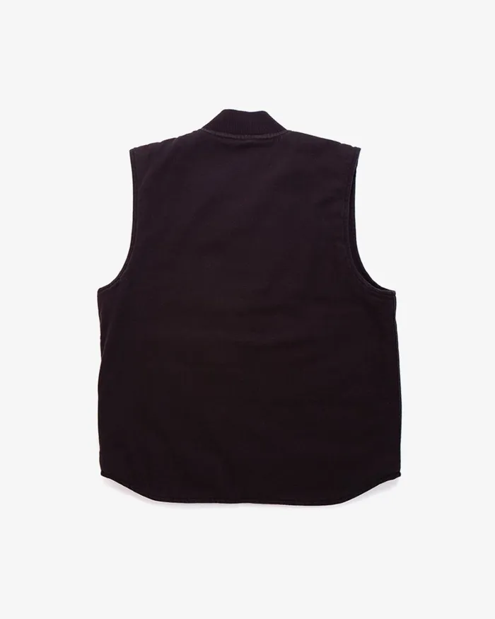 Men Dylan Canvas Vest 8211 Black Deus Ex Machina Jackets Men Dylan Canvas Vest 8211 Black Deus Ex Machina Jackets