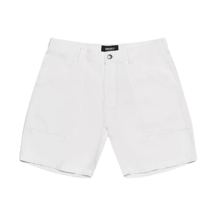 Men Easy Short 8211 Vintage White Deus Ex Machina Shorts