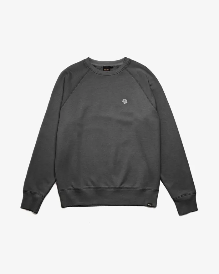 Men Felix Plain Crew 8211 Phantom Black Deus Ex Machina HoodiesFleece Men Felix Plain Crew 8211 Phantom Black Deus Ex Machina HoodiesFleece