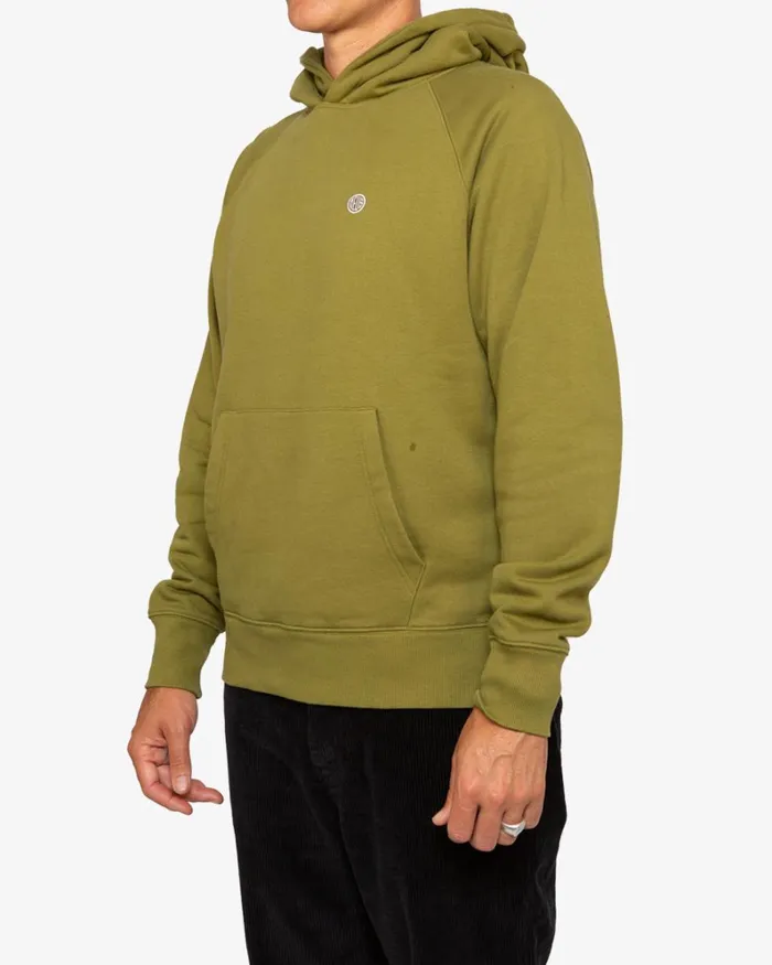 Men Felix Plain Hoodie 8211 Olive Drab Deus Ex Machina HoodiesFleece Men Felix Plain Hoodie 8211 Olive Drab Deus Ex Machina HoodiesFleece