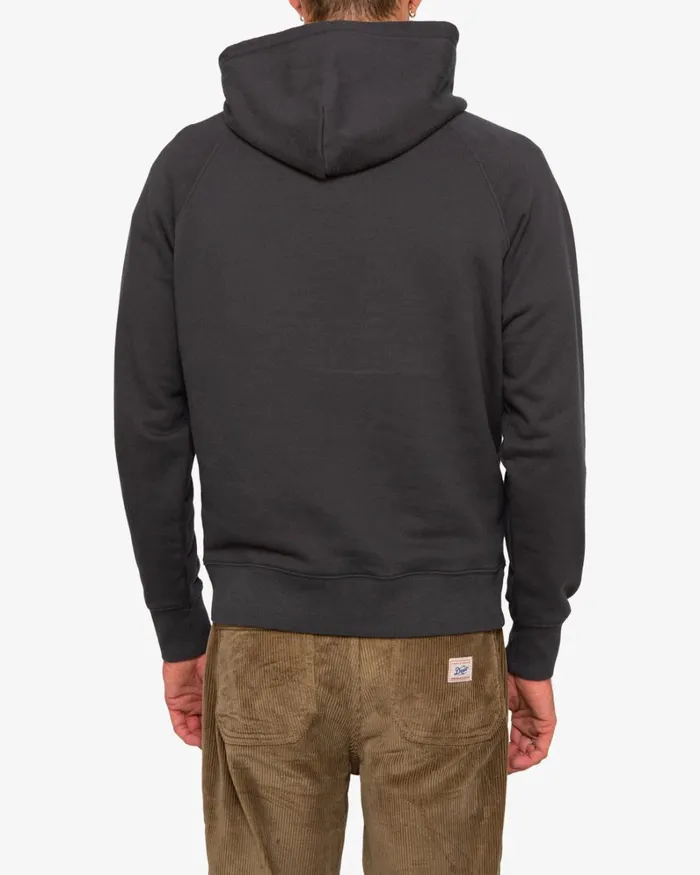 Men Felix Plain Hoodie 8211 Phantom Black Deus Ex Machina HoodiesFleece Men Felix Plain Hoodie 8211 Phantom Black Deus Ex Machina HoodiesFleece