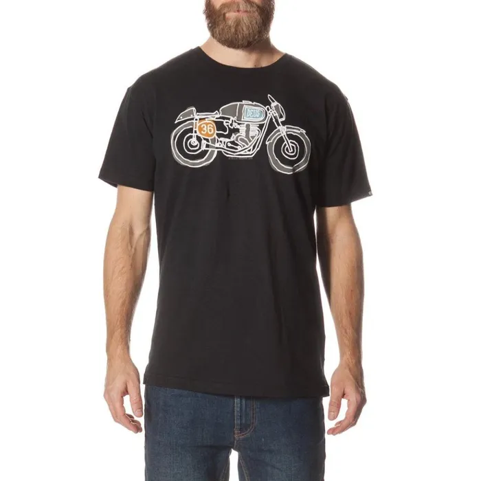 Men G50 Tee 8211 Black Deus Ex Machina Tees Men G50 Tee 8211 Black Deus Ex Machina Tees