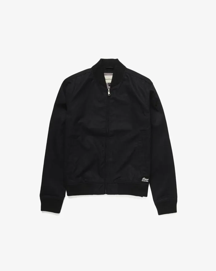 Men Garth Bomber Jacket 8211 Black Deus Ex Machina Jackets