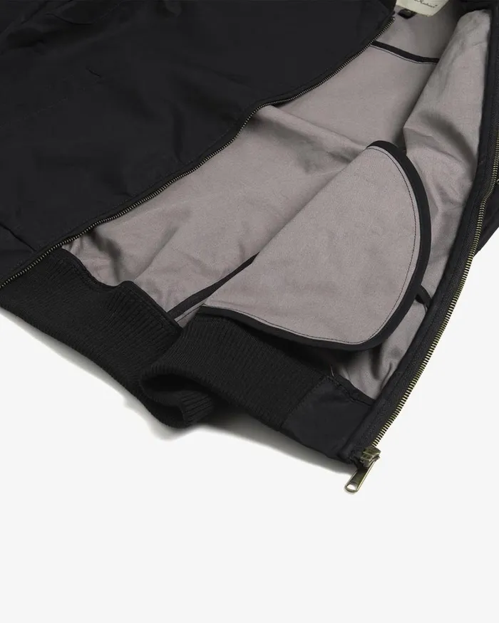 Men Garth Bomber Jacket 8211 Black Deus Ex Machina Jackets Men Garth Bomber Jacket 8211 Black Deus Ex Machina Jackets