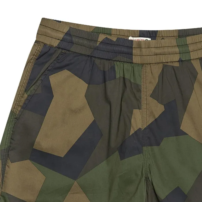 Men Glide Geo Swimshort 8211 Green Camo Deus Ex Machina Shorts Men Glide Geo Swimshort 8211 Green Camo Deus Ex Machina Shorts