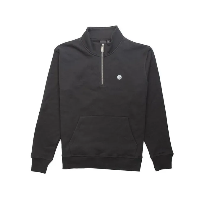 Men Grove Zip Sweat 8211 Phantom Black Deus Ex Machina HoodiesFleece Men Grove Zip Sweat 8211 Phantom Black Deus Ex Machina HoodiesFleece