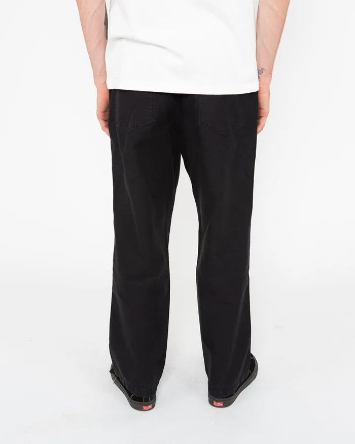 Men Harris Cropped Fatigue Pant 8211 Black Deus Ex Machina Pants Men Harris Cropped Fatigue Pant 8211 Black Deus Ex Machina Pants