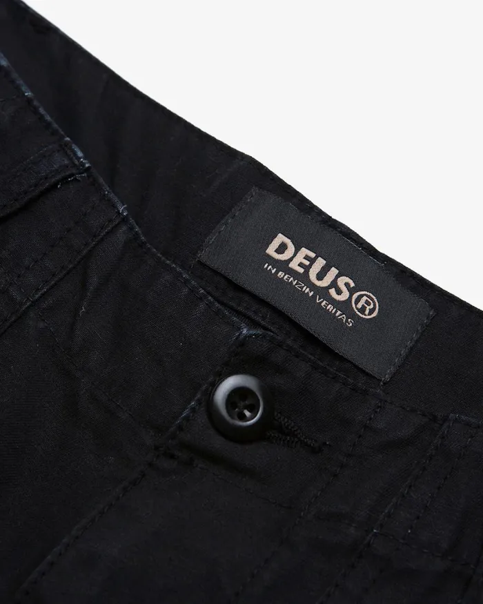 Men Harris Cropped Fatigue Pant 8211 Black Deus Ex Machina Pants Men Harris Cropped Fatigue Pant 8211 Black Deus Ex Machina Pants