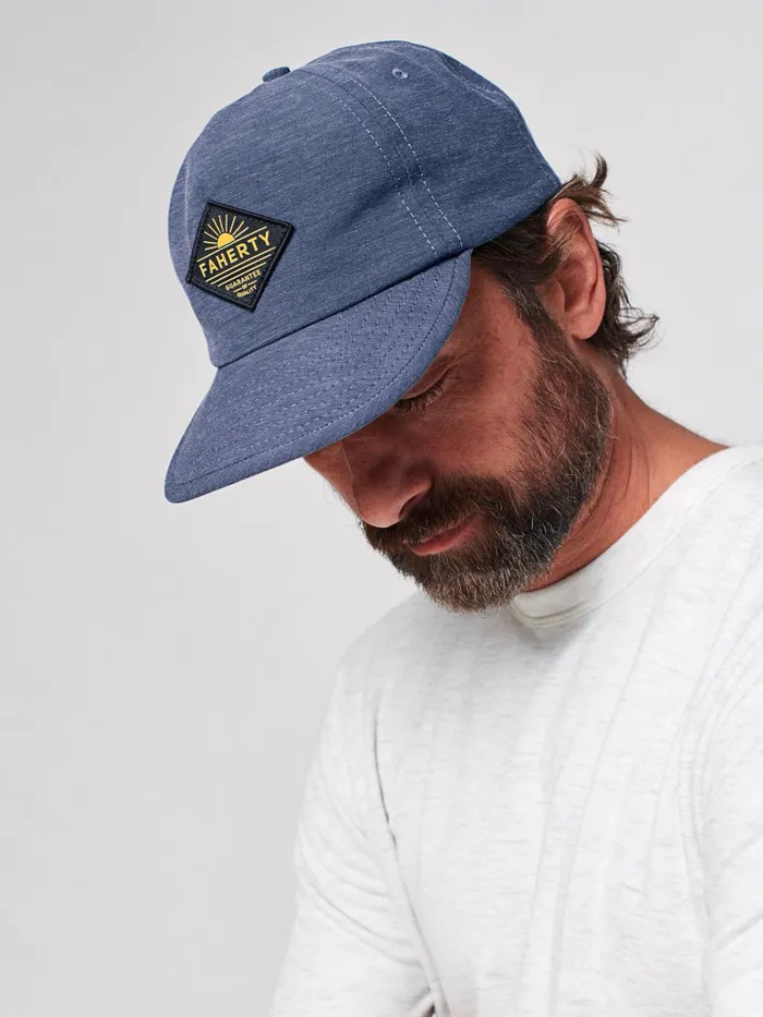 Men Hats Faherty All Day Hat Navy
