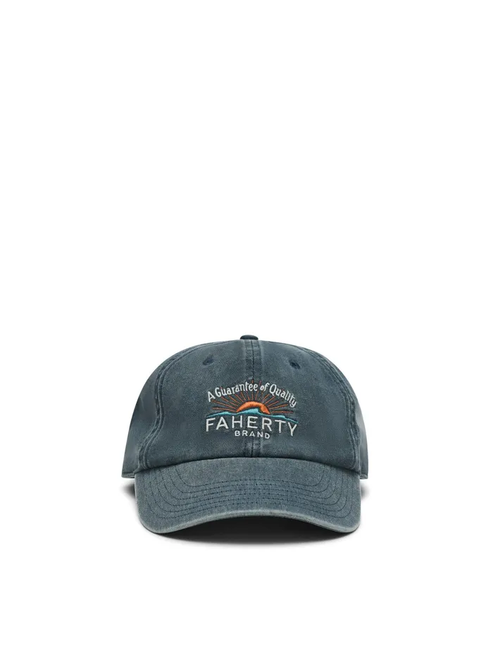 Men Hats Faherty Anniversary Baseball Hat Fjord