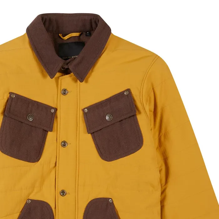 Men Hunter Overshirt 8211 Golden Yellow Deus Ex Machina Jackets Men Hunter Overshirt 8211 Golden Yellow Deus Ex Machina Jackets
