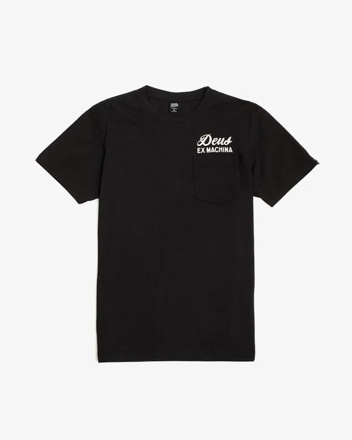 Men Ibiza Address Tee 8211 Black Deus Ex Machina Tees Men Ibiza Address Tee 8211 Black Deus Ex Machina Tees