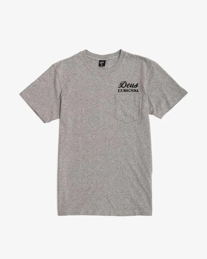 Men Ibiza Address Tee 8211 Grey Marle Deus Ex Machina Tees Men Ibiza Address Tee 8211 Grey Marle Deus Ex Machina Tees