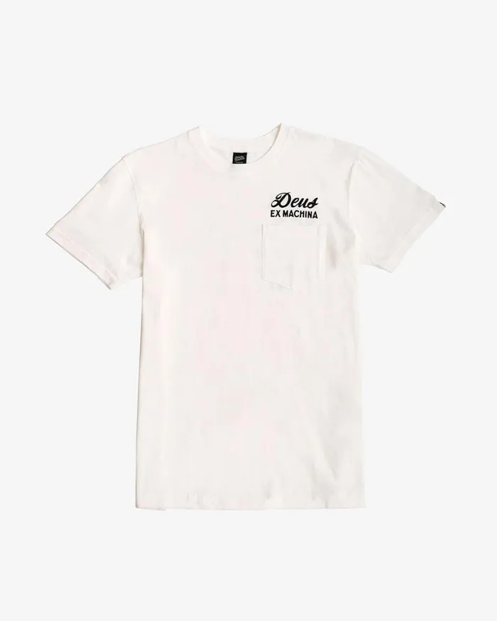 Men Ibiza Address Tee 8211 White Deus Ex Machina Tees Men Ibiza Address Tee 8211 White Deus Ex Machina Tees