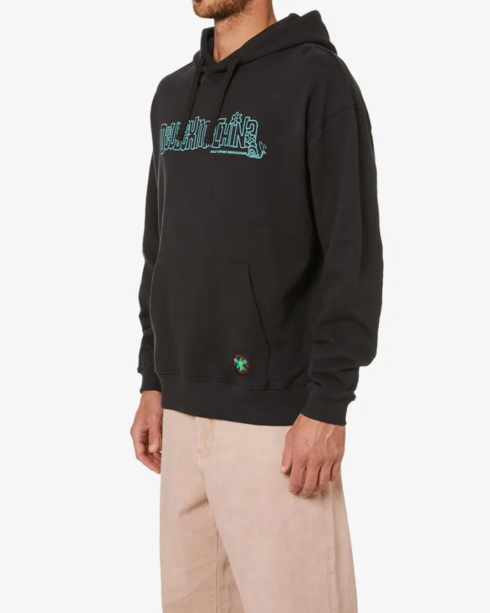 Men Idle Hoodie 8211 Phantom Black Deus Ex Machina HoodiesFleece Men Idle Hoodie 8211 Phantom Black Deus Ex Machina HoodiesFleece