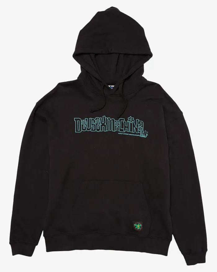 Men Idle Hoodie 8211 Phantom Black Deus Ex Machina HoodiesFleece Men Idle Hoodie 8211 Phantom Black Deus Ex Machina HoodiesFleece