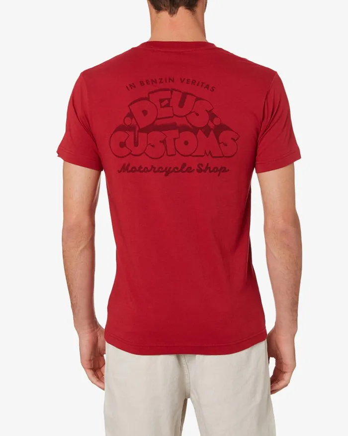 Men Irreverence Tee 8211 Jester Red Deus Ex Machina Tees Men Irreverence Tee 8211 Jester Red Deus Ex Machina Tees