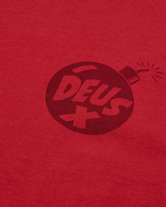 Men Irreverence Tee 8211 Jester Red Deus Ex Machina Tees Men Irreverence Tee 8211 Jester Red Deus Ex Machina Tees