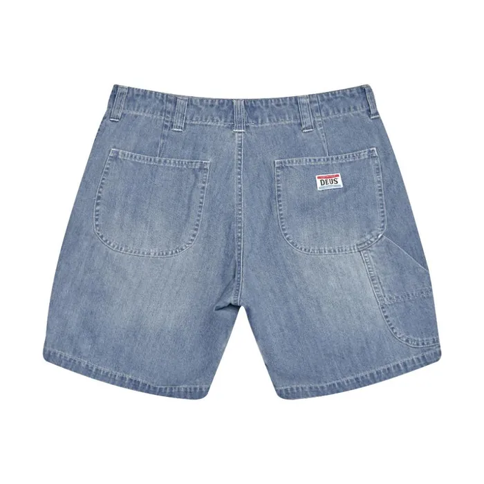 Men Jack Indigo Short 8211 Mid Indigo Deus Ex Machina Shorts Men Jack Indigo Short 8211 Mid Indigo Deus Ex Machina Shorts