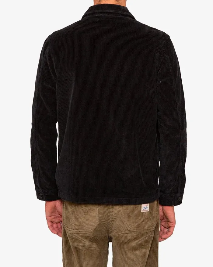 Men Jonah Cord Chore 8211 Black Deus Ex Machina Jackets Men Jonah Cord Chore 8211 Black Deus Ex Machina Jackets
