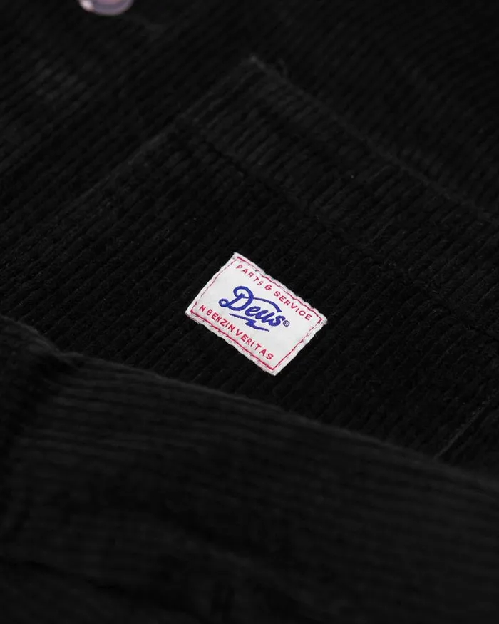 Men Jonah Cord Chore 8211 Black Deus Ex Machina Jackets Men Jonah Cord Chore 8211 Black Deus Ex Machina Jackets