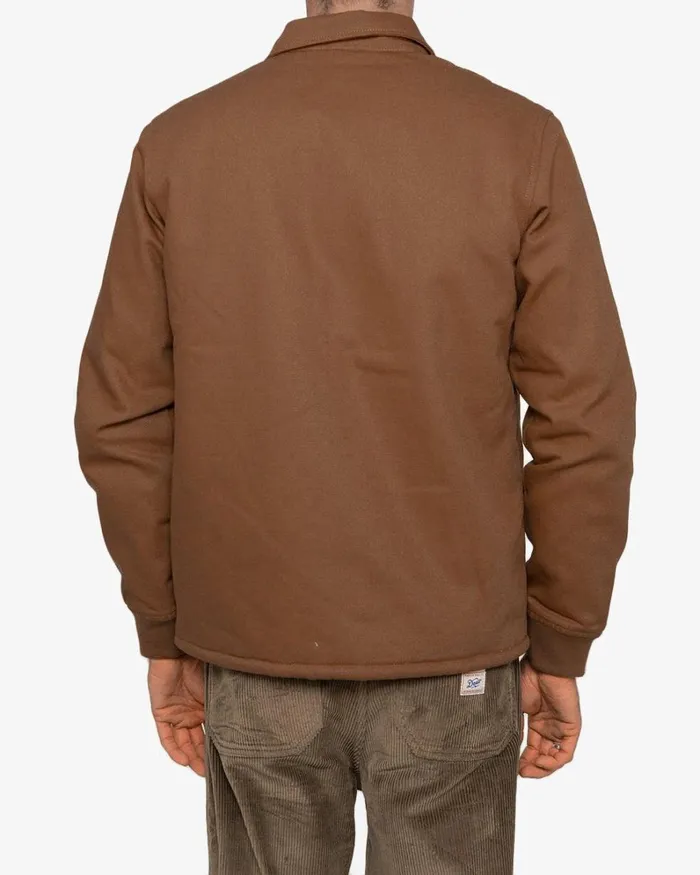 Men Latham Canvas Coach 8211 Kanga Brown Deus Ex Machina Jackets Men Latham Canvas Coach 8211 Kanga Brown Deus Ex Machina Jackets