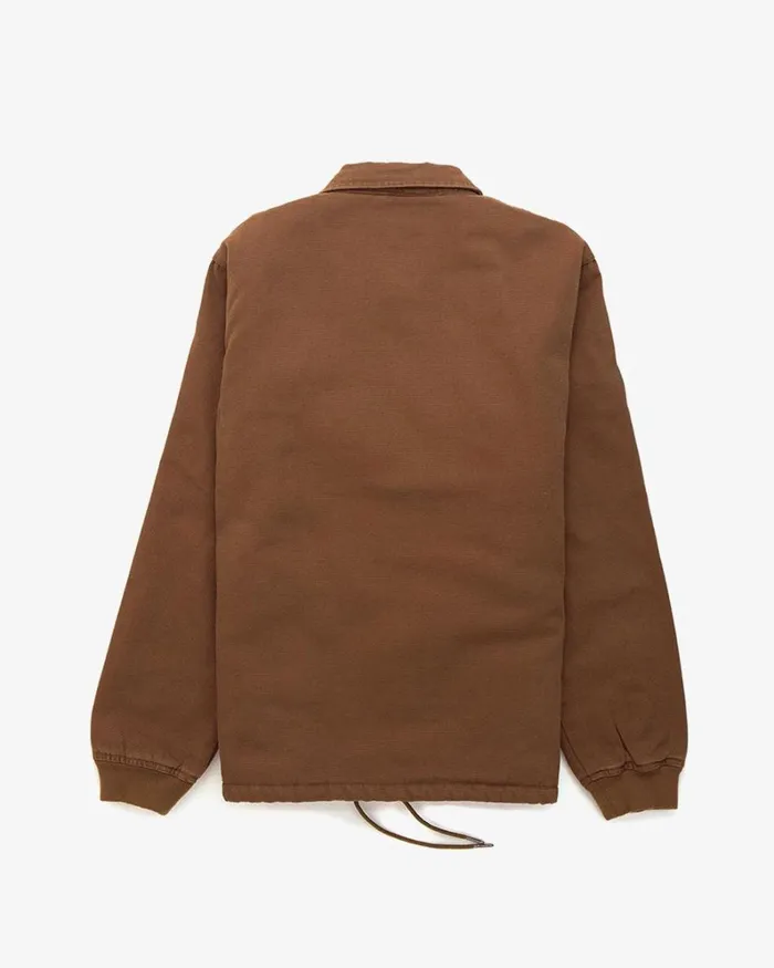 Men Latham Canvas Coach 8211 Kanga Brown Deus Ex Machina Jackets Men Latham Canvas Coach 8211 Kanga Brown Deus Ex Machina Jackets