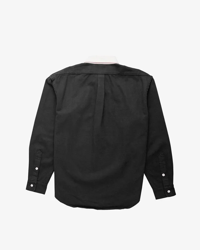 Men Leon Rugby Shirt 8211 Phantom Black Deus Ex Machina Shirts Men Leon Rugby Shirt 8211 Phantom Black Deus Ex Machina Shirts