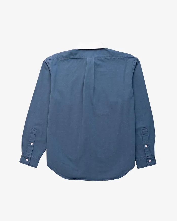 Men Leon Rugby Shirt 8211 True Blue Deus Ex Machina Shirts Men Leon Rugby Shirt 8211 True Blue Deus Ex Machina Shirts