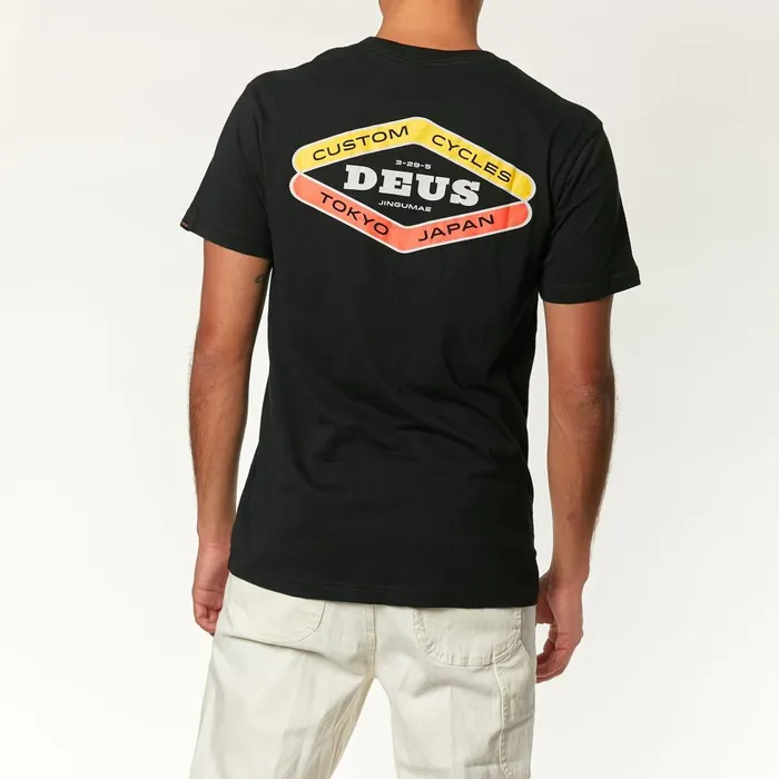 Men Loco Tee 8211 Black Deus Ex Machina Tees Men Loco Tee 8211 Black Deus Ex Machina Tees