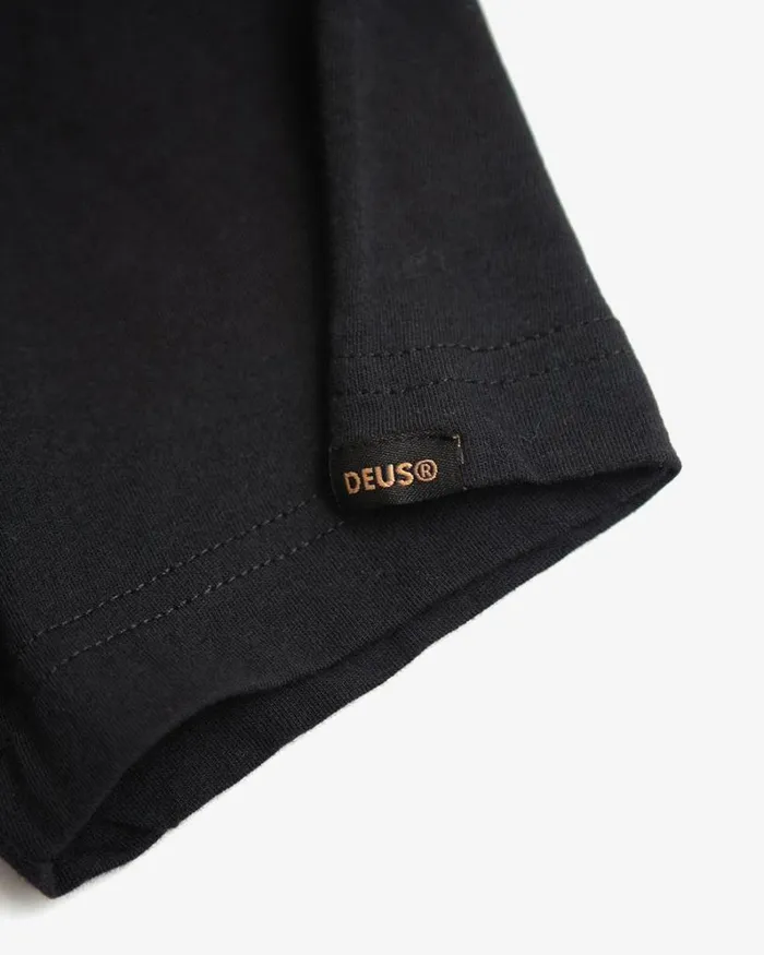 Men Loco Tee 8211 Black Deus Ex Machina Tees Men Loco Tee 8211 Black Deus Ex Machina Tees