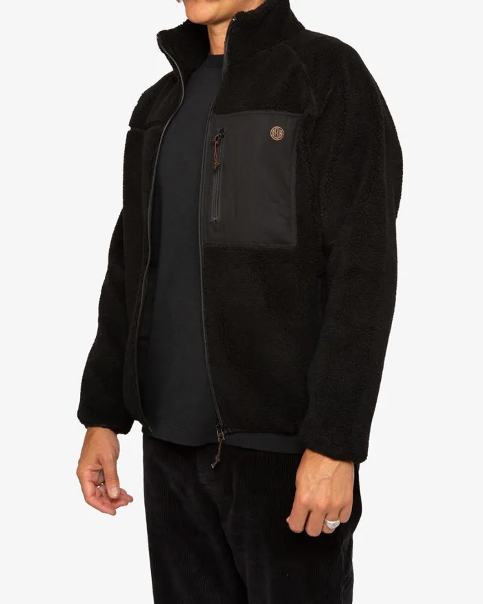 Men Mackay Fleece 8211 Black Deus Ex Machina HoodiesFleece Men Mackay Fleece 8211 Black Deus Ex Machina HoodiesFleece