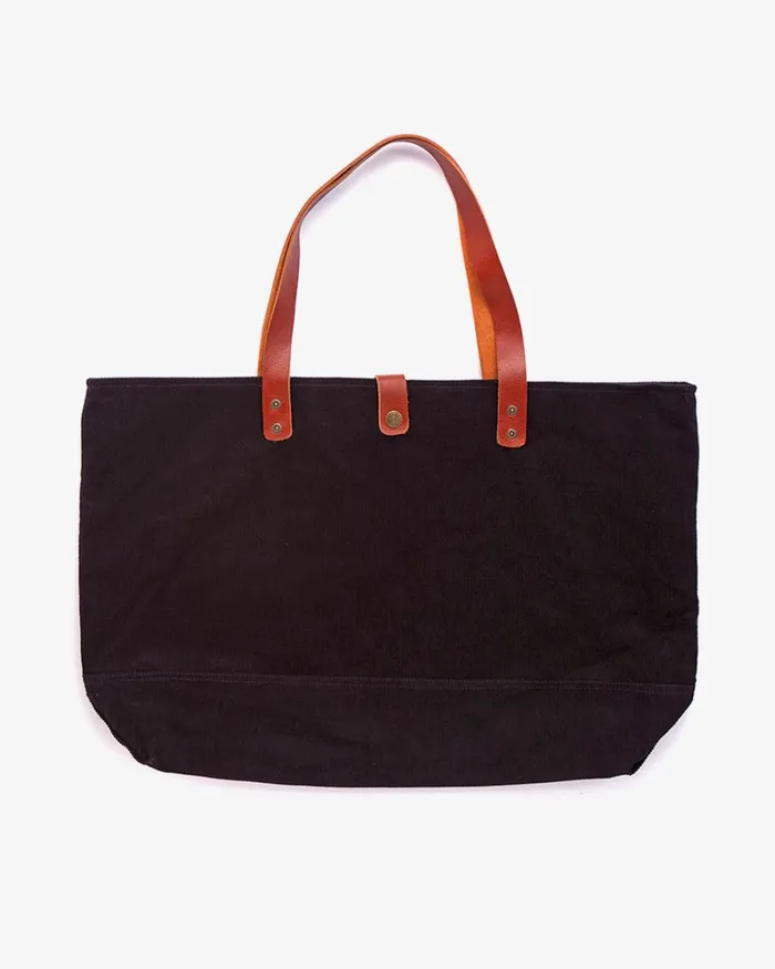 Men Madison Cord Tote 8211 Phantom Black Deus Ex Machina Bags Men Madison Cord Tote 8211 Phantom Black Deus Ex Machina Bags