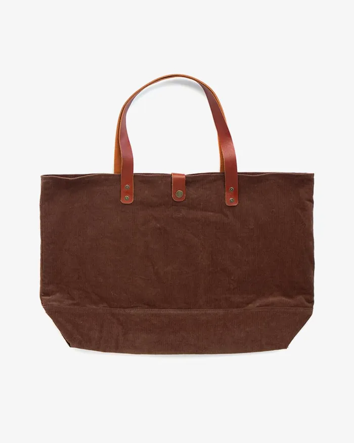 Men Madison Cord Tote 8211 Tobacco Deus Ex Machina Bags Men Madison Cord Tote 8211 Tobacco Deus Ex Machina Bags